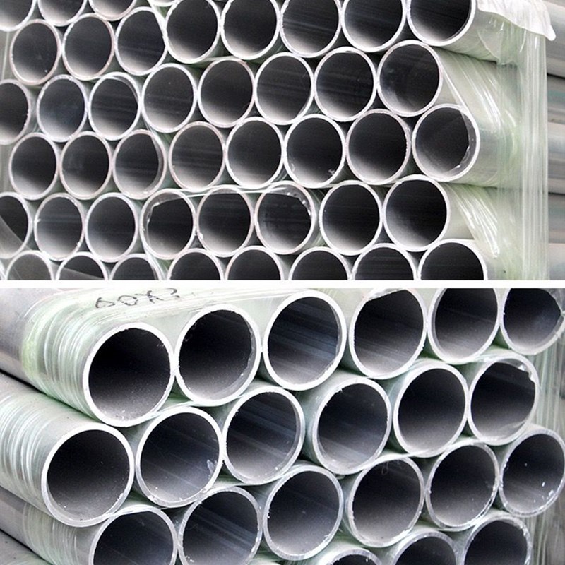 热销挤压新款上市中国大陆空心铝材大口径铝合金管管道保温无缝厚