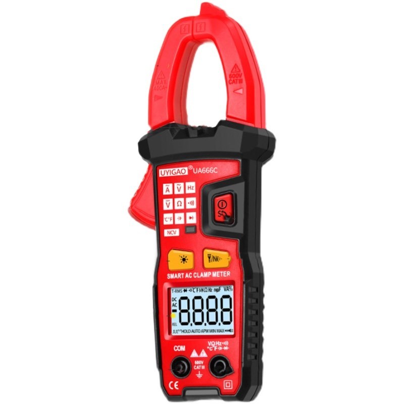 热销全自动防烧d电流表高精度智能数字钳形万用表无需拨档多功能