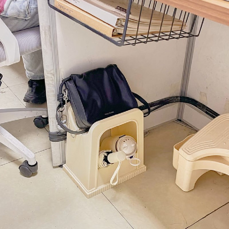 热销脚踏凳办公室桌下防跷二郎腿工位神器桌下踩脚凳沙发搁脚台马