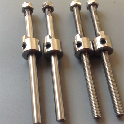 热销不锈钢联轴器水管船拉网船5mm驱动轴电机延伸轴螺旋桨安装轴