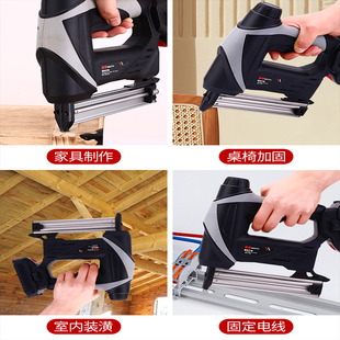 热销气钉枪锂电家用射钉充电式直钉枪无线f30木工专用快速电动打