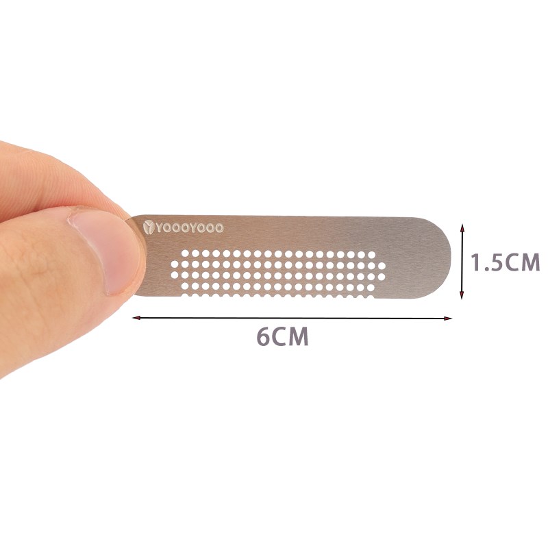 热销10片304不锈钢片窗户流水孔贴暴晒水泡耐用纱窗排水孔防蚊虫