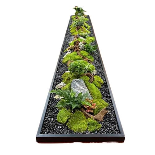 热销绿植装饰桌面摆件办公桌会议室长桌微景观客饭厅苔藓造景定制