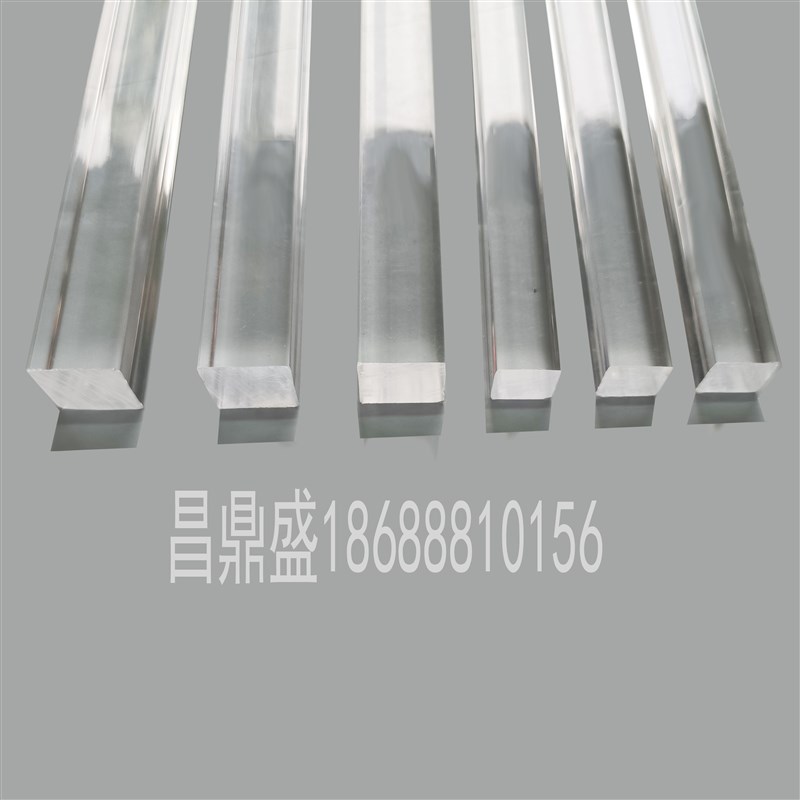 热销高透明亚克力方棒有机玻璃装饰支撑加工定制切割2mm-150mm