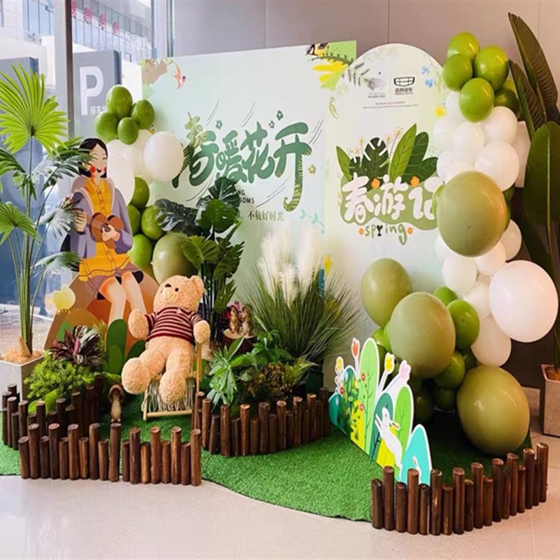 热销防腐木栅栏户外花园围栏庭院室内篱笆阳台装饰碳化小木桩室外