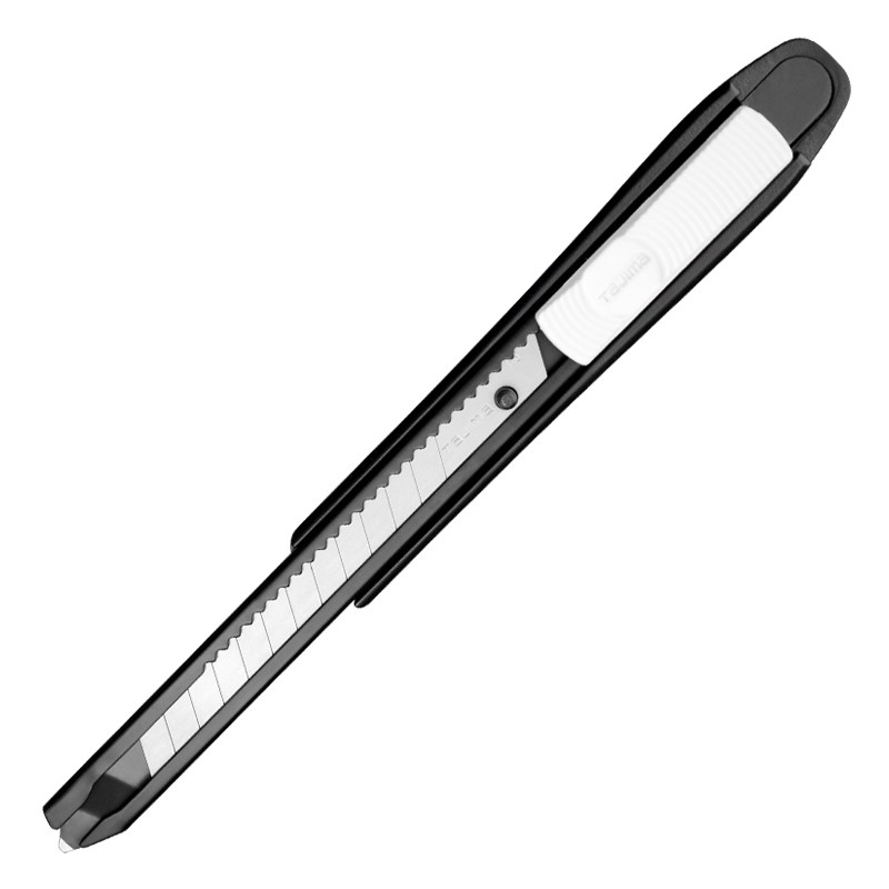 热销田岛壁纸刀美工刀小号9mm裁纸刀不锈钢刀架多功能烧爪自动锁