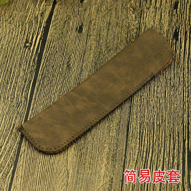热销石料篆刻工具套装 皮篆刻刀皮套 石刻刀套可卷起刀套刀袋包