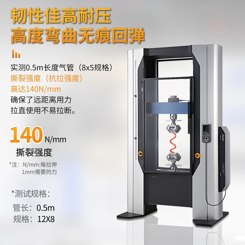 热销PU弹簧伸缩气管软管空压机气泵高压打气管吹尘枪8X5/6X4/10X6