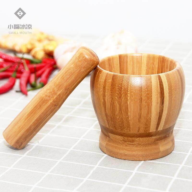 热销皇倩擂钵辣椒家用老式湖南冲辣椒的雷钵捣蒜锤大擂茶钵研磨器