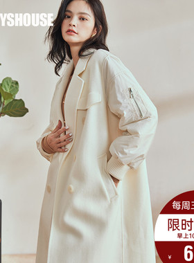 罗衣保暖81.5%绵羊毛大衣女2025冬装新款轻奢双面呢毛呢外套05392