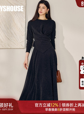 罗衣设计感褶皱亮丝套装2025秋季新款优雅上衣半身裙两件套12815