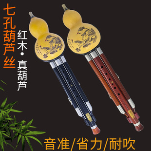 降BC小D调乐器成人专业演奏学生入门 红木杆葫芦丝防摔耐用音准FG