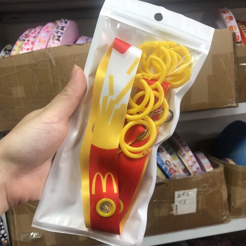 麦当劳痛带背带替换挂绳拍立得相机包包保温杯套肩带斜挎可爱加宽