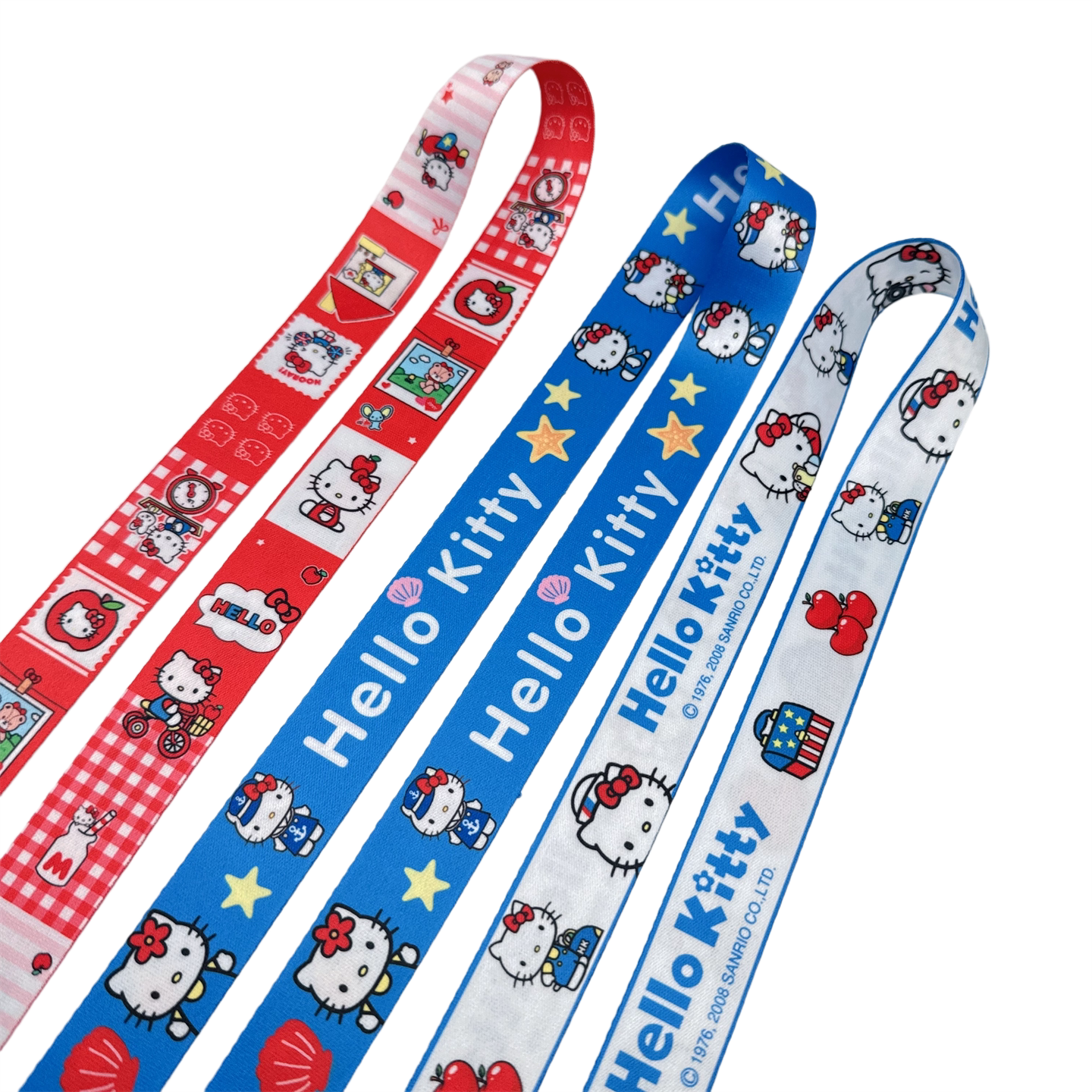 25mmkitty加厚双面涤纶带扭扭车牵引水壶花草背带绳红色材料绳