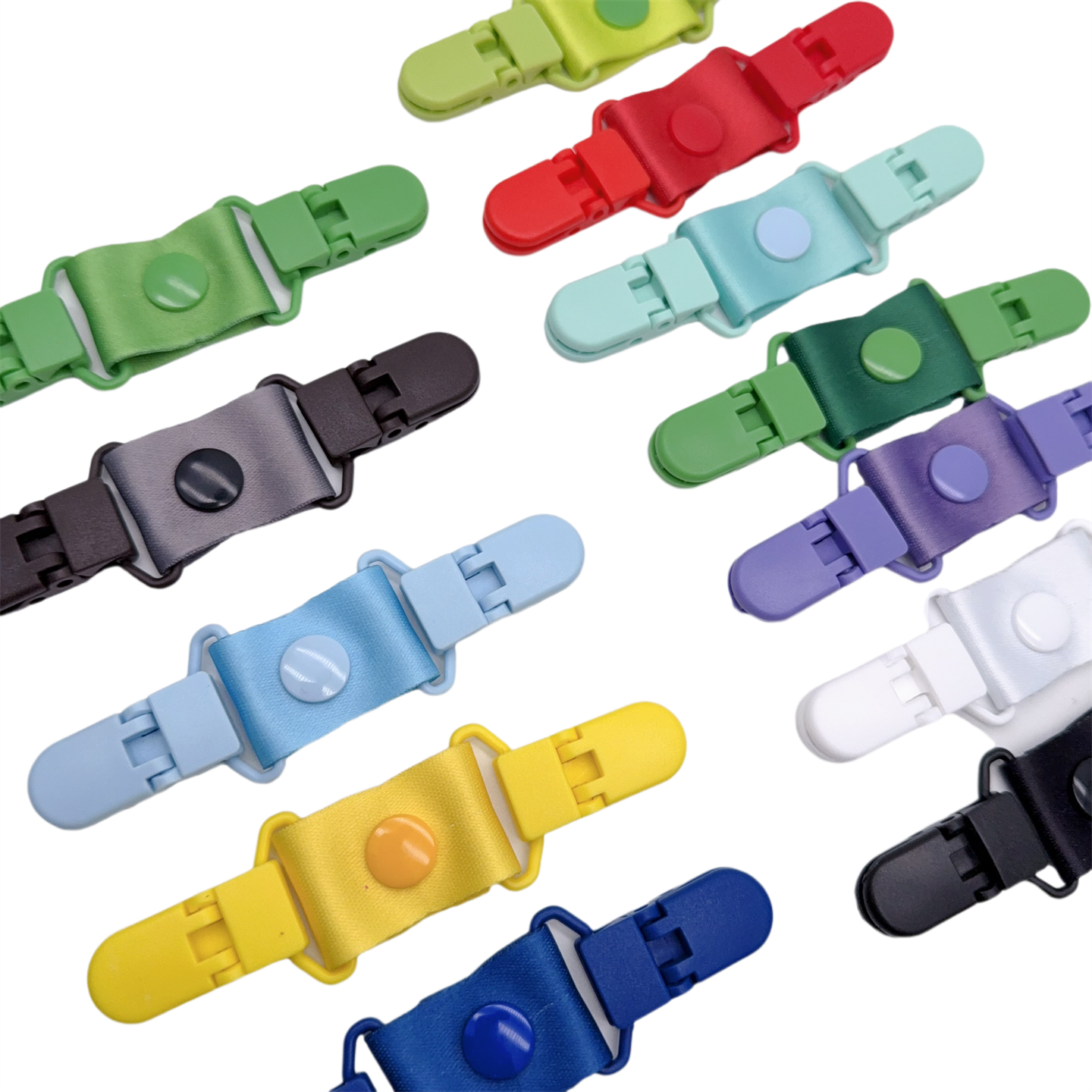 安抚奶嘴防掉链婴儿玩具夹子防掉绳宝宝放掉挂绳短款口水巾双夹,婴童用品,奶嘴链,淘宝优惠券,粉丝福利购,淘宝优惠卷