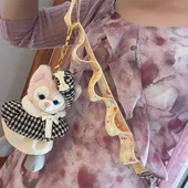 玲娜贝儿痛带背带替换挂绳拍立得相机包包套肩带斜挎可爱加宽8孔