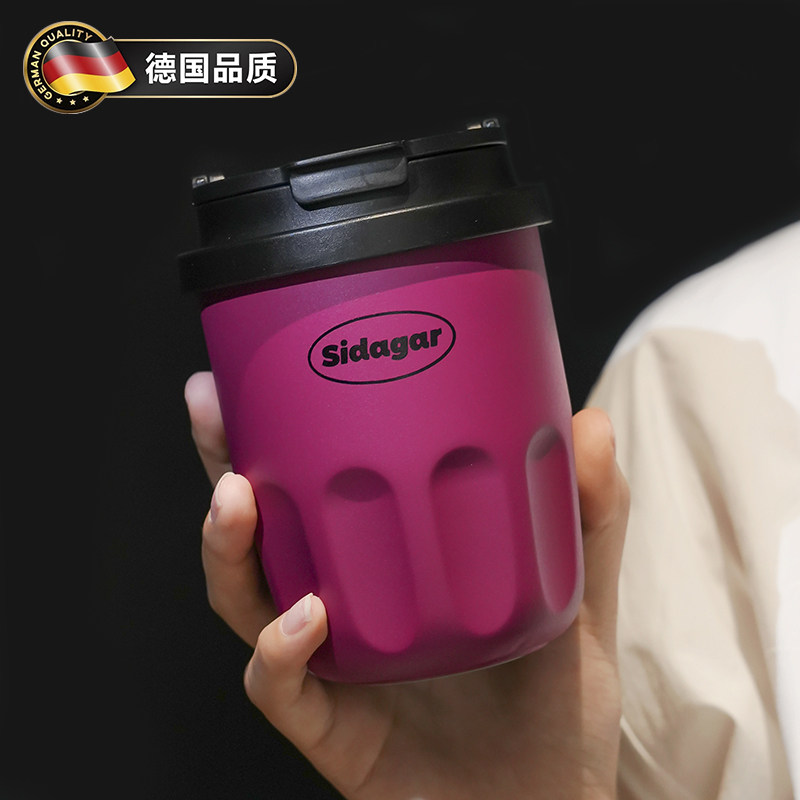 咖啡杯迷你保温杯小巧便携女高颜值陶瓷内胆外出易携带水杯子
