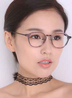 精工钛架新款复古眼镜架 超轻钛架全框眼镜框 近视镜架 HC3020