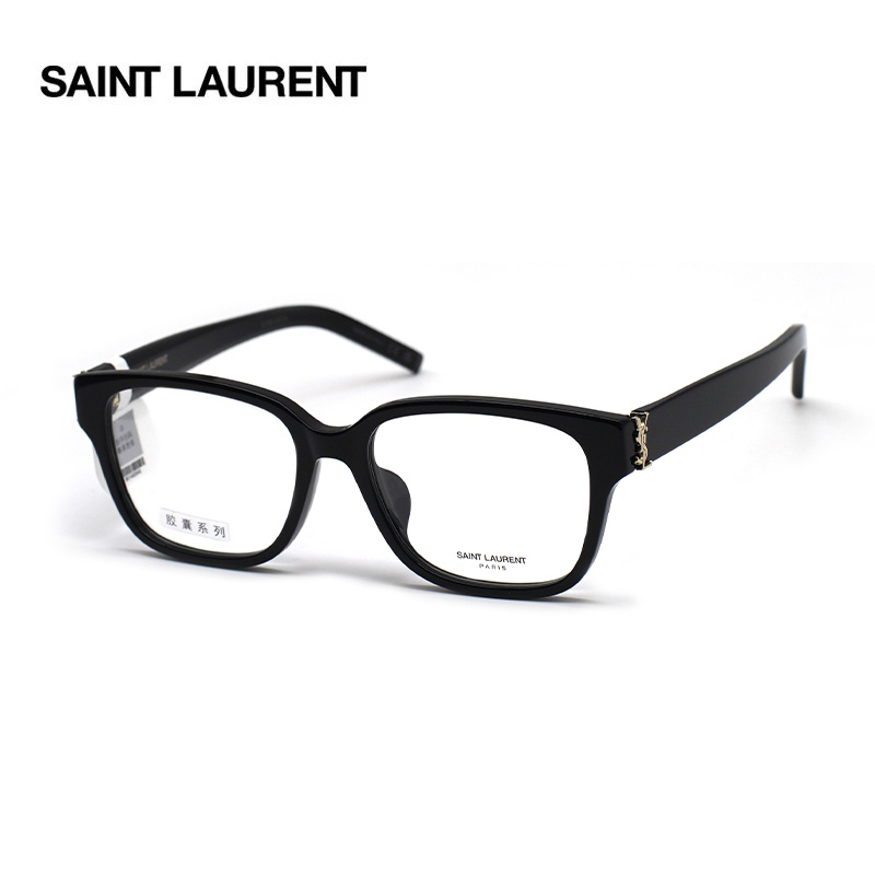 YSL圣罗兰 眼镜框板材经典百搭方形近视光学眼镜架男女 SL M150/F