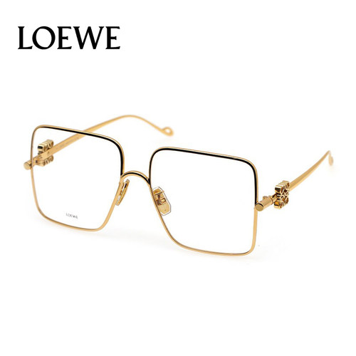 LOEWE/罗意威 眼镜框大框细框徽标百搭光学眼镜架男女 LW50038U