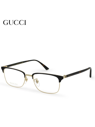 Gucci/Gucci очки рамки мужская мода наполовину рамка gg0131o glopia gaceles rack luhan zheng kai то же самое