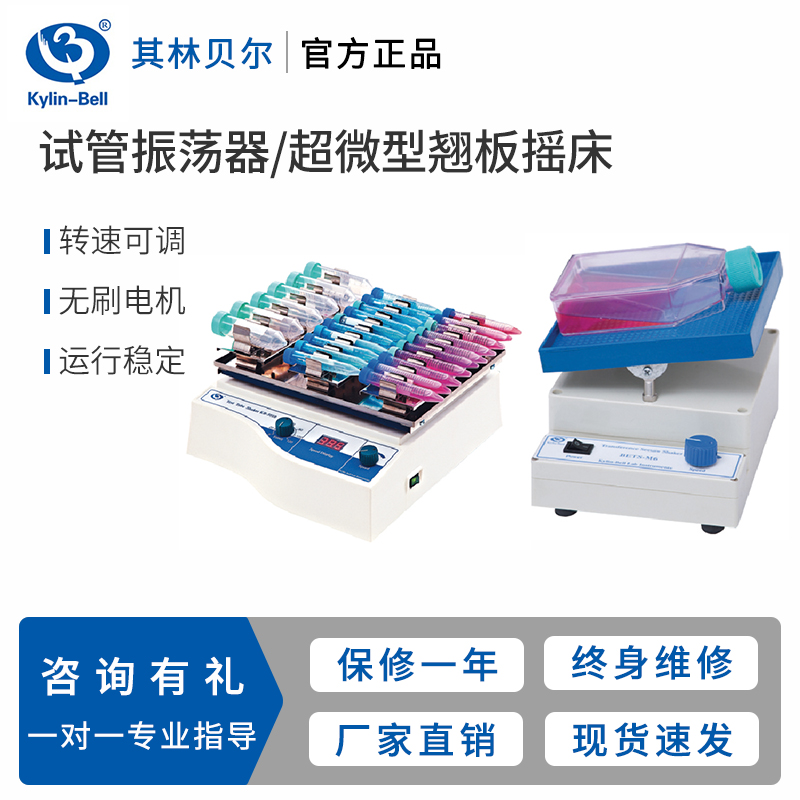其林贝尔超微型翘板摇床实验室KB-5010小型摇床试管振荡器