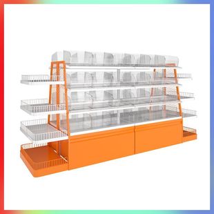 赵一鸣零食货架网红散称货架休闲小食品柜展示架食品盒架子置物架