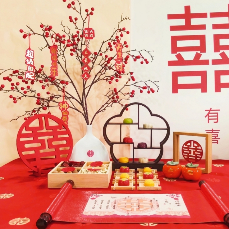 订婚花架套餐我家便宜