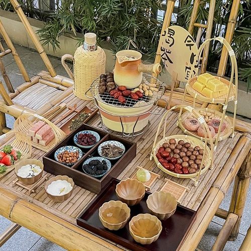 冰茶围炉煮茶套装我家便宜复古