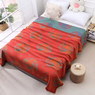 铺盖床单 生如夏花 200x230cm 双面单件全棉床盖