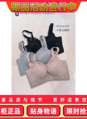 长益琴所怡系列WQ16219新款文胸上托聚拢调整型内衣舒适有型侧收