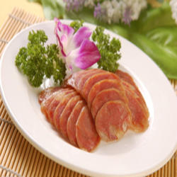 香肠淮安特产农家自制纯手工灌制香肠 黑猪肉猪后腿肉香肠500g