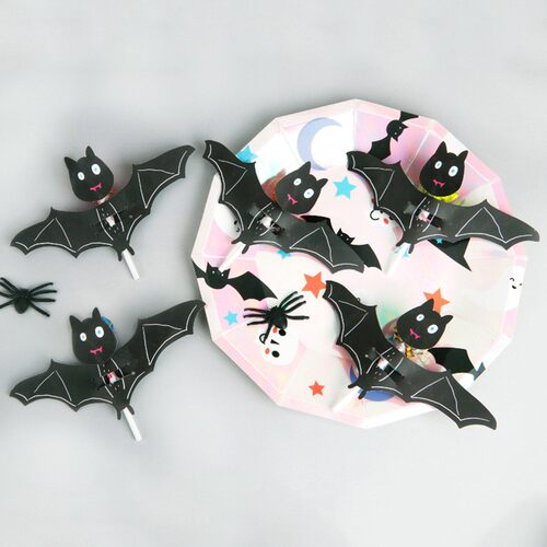 万圣节棒棒糖装饰卡片礼品卡