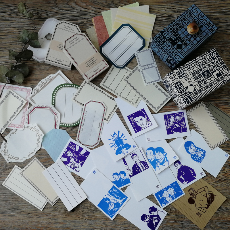 日产便签分装边框仓敷意匠一笔笺