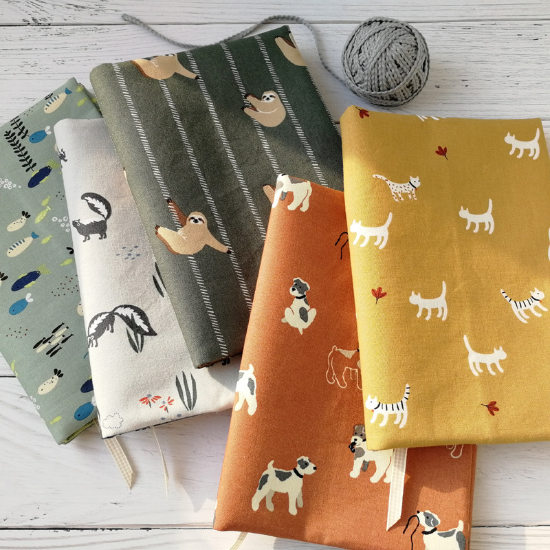 手帐布艺书衣定制余白hoboweeks