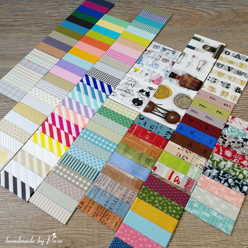 MT仓敷意匠和纸胶带分装手帐基础