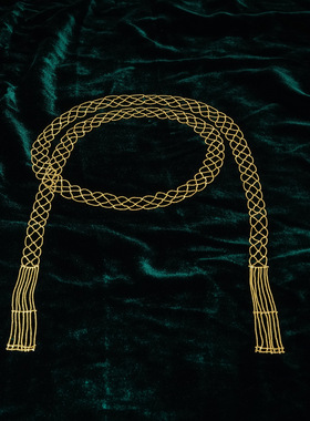 日式蕾丝项链女2025新长款颈链轻奢小众设计独特毛衣链配饰