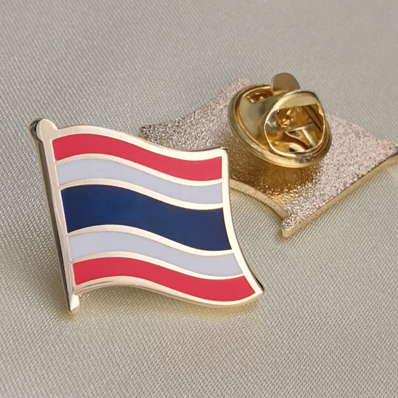 国旗徽章定制金属纪念订做