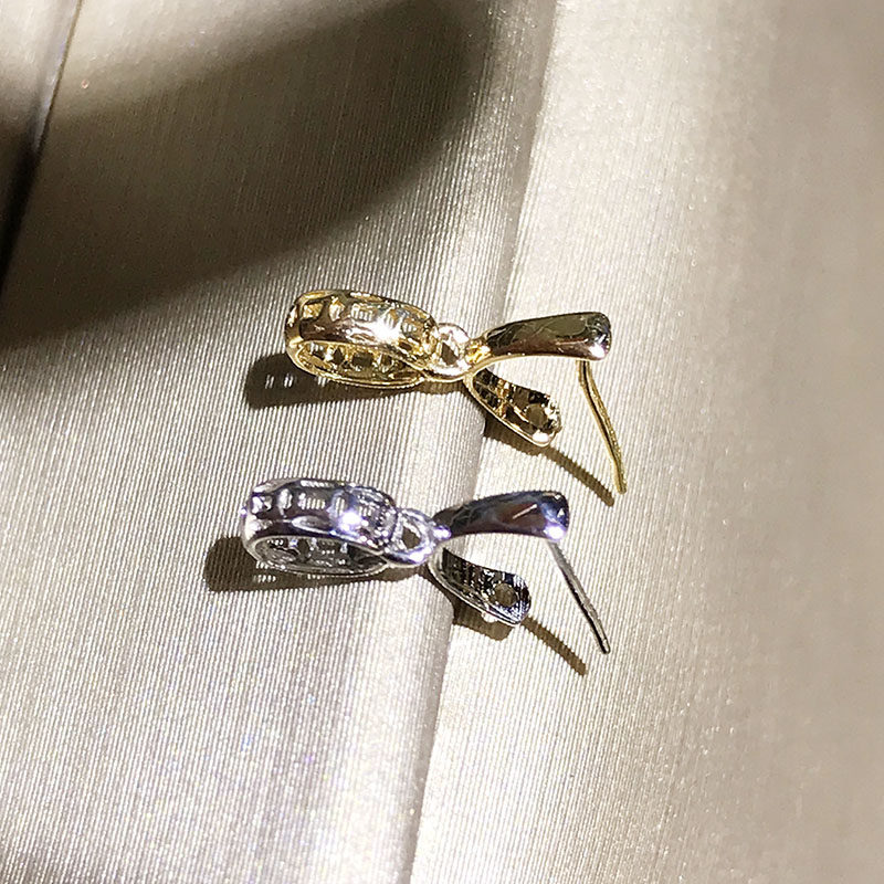 18K金配件翡翠扣瓜子扣吊坠扣镂空铜钱扣头水晶碧玉扣子