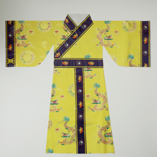 玉皇大帝龙袍仙家纸衣服玉帝龙衣龙王爷仙衣龙五爷仙袍纸袍男袍