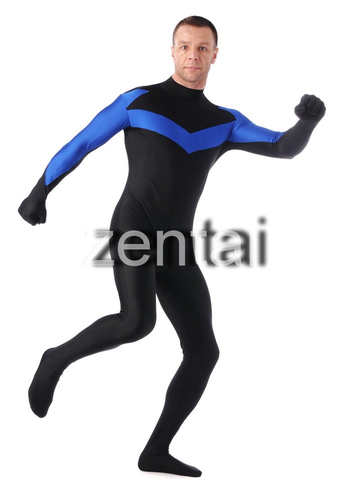 夜行侠i莱卡全包连体紧身衣/全包塑身衣/连体衣/zentai舞台演出服