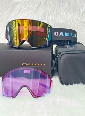 2026米兰冬奥会滑雪镜oakley欧克利Flow scape 7145-20双镜片雪镜