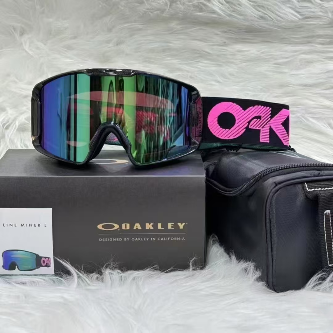 欧克利OAKLEY 7070/7144蛇年限定版矿岩LINE MINER单双板滑雪镜
