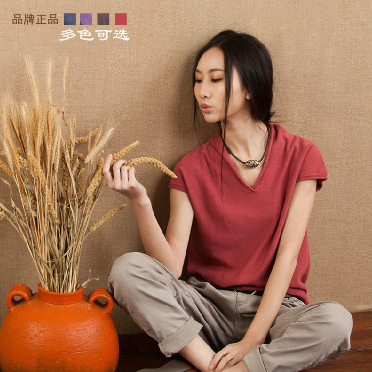 INNER Dabana Easy Large literature pure cotton Short sleeved Neck protection Sweater Hooded Pullover quality goodsin the Women's clothing/Boutique , Wool sweater  category - from Buy2taobao.com to provide professional Taobao agent buy service