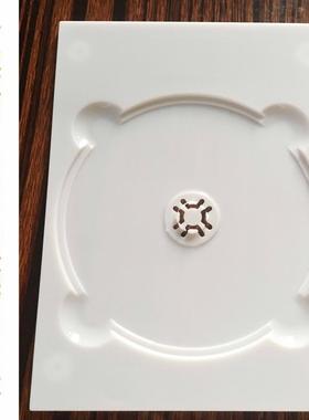 厂家直销白色DVD盘托100个只卖58元单片装,CDDVD光盘托硬纸盒内托