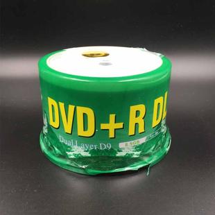 DVD 50片装 R8.5G 空白刻录光碟 D9大容量可打印光盘 香蕉刻录盘