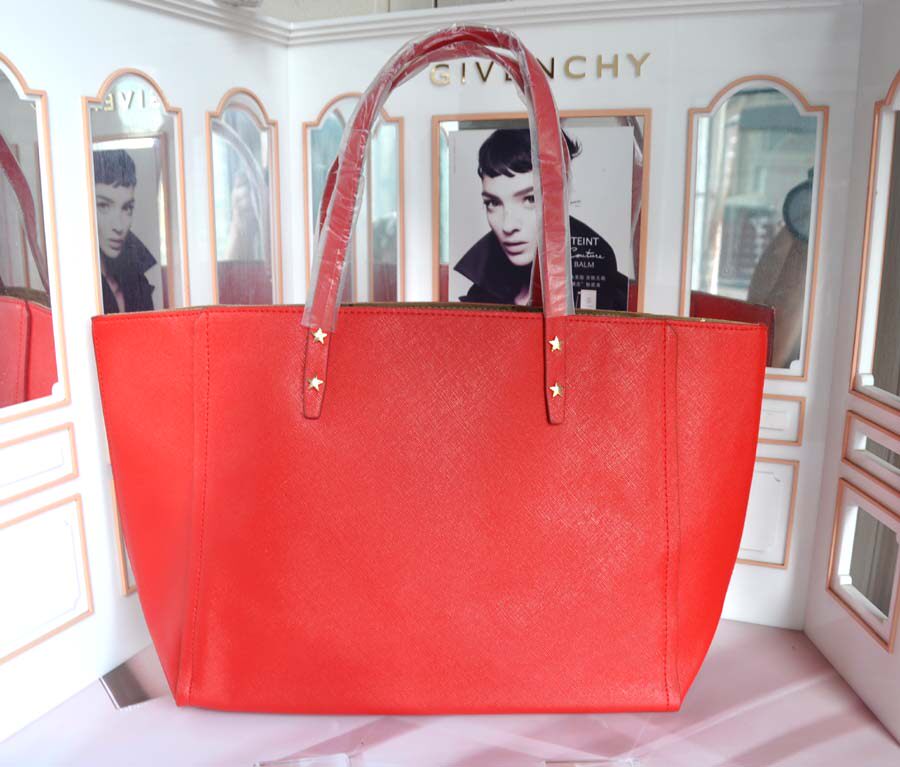 雅诗兰黛红色金色星座手提包 手挎包带内胆 专柜赠品包