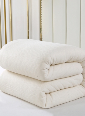 新疆长绒棉花被全棉胎冬被芯被子薄被子厚被子春秋夏凉空调被夏被