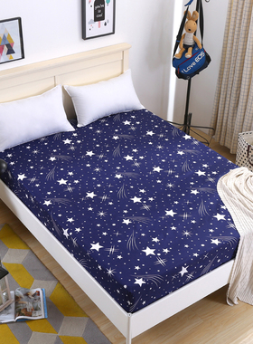 网红卡通床笠单件1.2m/1.5m1.8米席梦思床垫套防滑固定保护套床罩