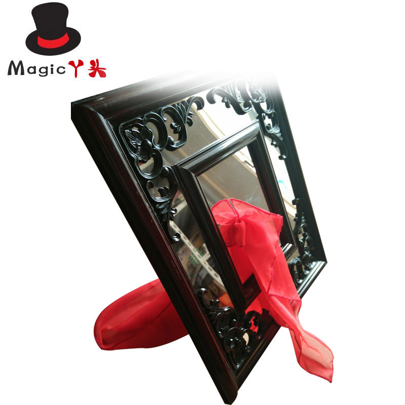 新版本磁铁门子 丝巾穿玻璃 丝巾穿越镜子魔术道具舞台表演可检查,模玩/动漫/周边/娃圈三坑/桌游,魔术道具,淘宝优惠券,粉丝福利购,淘宝优惠卷